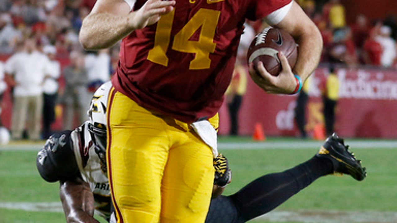 USC's Darnold forcing opponents to account for his mobility